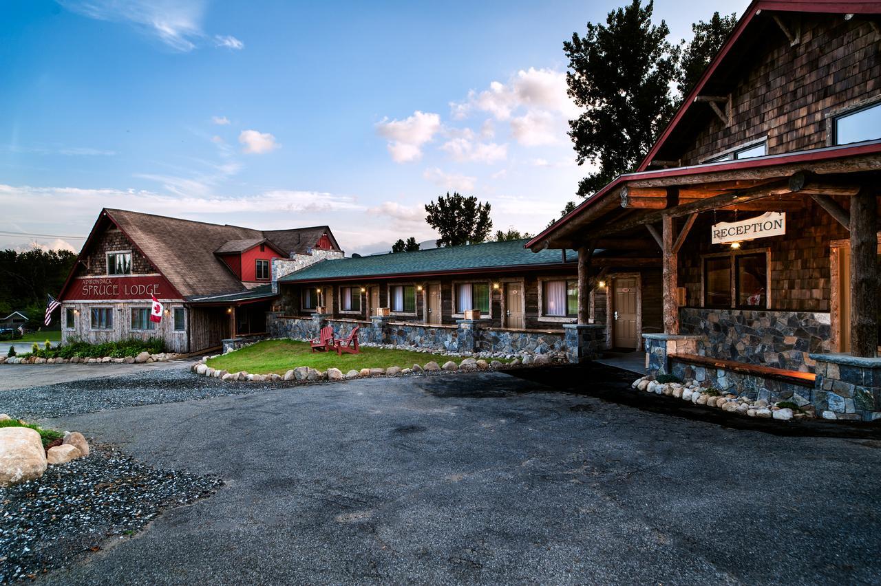 Adirondack Spruce Lodge Wilmington Esterno foto