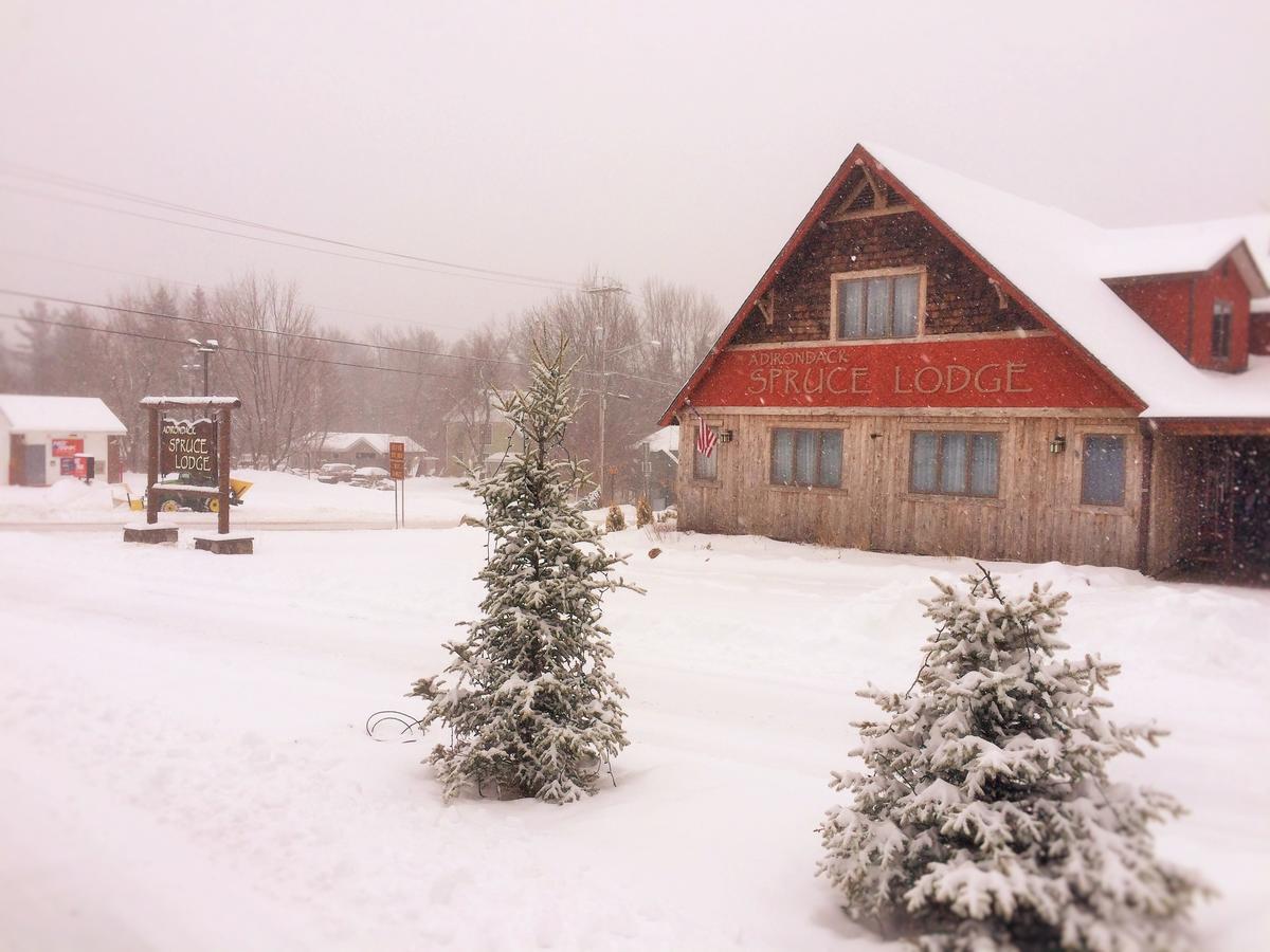Adirondack Spruce Lodge Wilmington Esterno foto